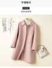 100% Wool Coat for women's Coats & Jackets winter clothes Double faced velvet winter coat elegant size S M -XL
