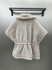 Teddy Bear Shawl Female Autumn Winter Camel Jacket Sheep Wool Coat Lapel Short Alpaca Silk Jacket