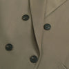 Women Blazer Double Breasted Notched Suit Jacket Autumn Vintage Casual Women's Clothing Streetwear