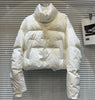 Winter Clothing Parkas Women's Outwear Short Coats Korean Rhinestone Coat Ladies Thickened Warm Cotton Puffer Jackets