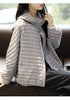 Autumn Winter Jacket Women Lightweight Hooded Down Cotton Overcoat Female Loose Casual Warm Parkas Outerwear