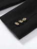 Women's Coats Mermaid Hem Single Breasted Suit Jacket Street Female Long Sleeve Waist Cinching Spring Blazer Lady Outerwears