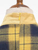 Mock Neck Bowknot Plaid 50s Vintage Dresses for Women 3/4 Length Sleeve Autumn Winter Elegant Pockets Midi Dresses