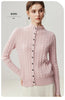 Autumn Women's Cardigan 100% Cashmere Knitted Sweater Chic Tops Female Causal Turtleneck Collar Loose Size Jacket Coat