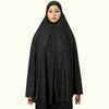 Women Paisley Hijab Long Shawl Solid Color Abaya Full Cover Muslim Black Turban Headband Cashew Printed Foulard Gown