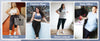 Capri Plus Size Leggings for Women with Pockets-Stretchy Tummy Control High Waist Workout Black Yoga Pants
