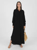 Abaya Dress Muslim Robe Abaya Ramadan Ladies Long Sleeve Islamic Dress Middle East Abayas Women Clothing Without Hijab