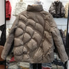 Janveny 90% White Duck Down Jacket Women Ultra Light Down Coat Casual Loose Stand-Up Collar Clothes Waterproof Windproof Outwear