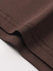 Women's Long Sleeve Asymmetric Neck Long Dress One Shoulder Ruched Bodycon Club Party Maxi Dresses Brown Autumn