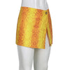 Women Serpentine Button Up Side Split A-line Mini Skirt Suit and Blazer Top Two 2 Piece Set Outfits Autumn Clothing