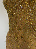 Rhinestones Sexy Mesh See Through Bodycon Dress Women Birthday Evening Cocktail party Gown Red Carpet Club Stage Outfit