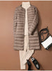 Long Duck Down Jackets Women Ultra Light Coat WinterCasual Slim Black Thin Autumn Parkas ED2071