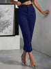 Women's High Waist Straight Leg Pants – Slim Fit Casual Trousers, Solid Color Versatile Office Bottoms