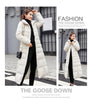 Women Winter Long Cotton Coat Women Big Fur Collar Parkas Korean Loose Belt Slim Jacket Down Cotton Coat Women Outwear