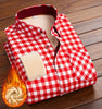 Winter Women Plus Velvet Thicke Shirt Style Jacket Warm Coat Brand Casual Woman Fleece Tops Female Grid Clothes Outerwear
