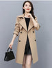 Trench Coat Women Double-Breasted Trenchcoat Lace Female Autumn Casual Coats Windbreaker Outwear Raincoat Streetwear