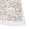 Sexy See Through Lace Women Midi Dress White Long Sleeve Turtleneck Dress Female Winter Skinny Elegant Party Clubwear