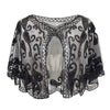 Women's 1920s Shawl Beaded Sequin Deco Evening Cape Bolero Flapper Cover Up European And American Wedding Dress Shawl On Stage