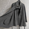 Autumn Winter Stand Collar Women's Double-faced Woolen Coat Korean Single Breasted Thick Overcoat DB5065