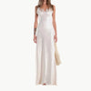 Solid Pleated Shawl Dress Women Chic Half High Neck Long Sleeve High Waist Slim Dresses Lady Daily Evening Party Gown