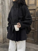 Autumn Winter Stand Collar Women's Double-faced Woolen Coat Korean Single Breasted Thick Overcoat DB5065