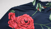 Flower Prints O Neck Women Dresses Sheath Elegant Evening Party Outfits Female Bodycon Long Sleeve Robes