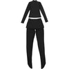 Mesh Patchwork 3 Piece Set Woman O-Neck Full Sleeve Tops+Shorts+Thin Leggings Tight Stretch Midnight Hipster Clubwear
