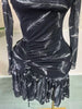 Women Full Sleeve Print Stacked Ruffles Bodycon Mini Dress Fall Evening Birthday Vacation Party Vestidos Sexy Dresses