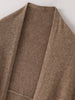 Women 100% Merino Wool Shawl Spring Autumn Sweater Capes Grace Style Cashmere Capes Knitwear Cardigan