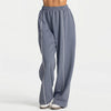 Sport Trousers Women Loose Casual Wide-leg Trousers with Pockets Gym High Waist Fitness Running Yoga Pants
