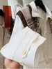 Long-Sleeved Simple Cotton Coats for Women Spring Elegant Lightweight Single Breasted Loose Coats