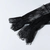 Sexy Black Embroidery Mini Dress Women Elegant Sheer High Waist Pencil Dresses Vintage Loose Flare Sleeve Short Dress