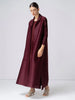 Pleated Three Breasted Turn-down Collar Dress Women Autumn Winter High Loose Plus Size Long Cardigan Coats