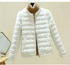 Women Jacket Autumn Winter Korean Loose Lightweight Casual Warm Down Cotton parkas Female Outwear Overcoat Lady Tops