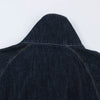 Women's European and American Style Denim Jacket Spring and Autumn Elegant High Street Double Breasted Coats