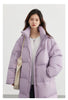 Women Down Coats Long Thick Warm Down Jackets Overcoat White Duck Down Loose Casual Jacket Autumn Winter