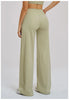 Yoga Flared Pants Women Sexy High Waist Wide Leg Pants Gym Fitness Bell Bottom Trousers Sports Flared Pants Latin Dance Trousers