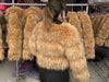 Faux Fur Coat Women's Jacket Winter Warm Thick Fox Raccoon Leather Brown Plus Size Especially Fake Fur Cold