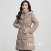 Women's Down Cotton Jacket Korean Version Versatile Lady Cotton Padded Outerwear Slim Temperament Ladies Winter Parka Coat