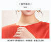 Pleated Dress Women's Round Neck Long Sleeve Casual Loose Lady Elegant Women's Dress