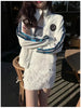 High Street Spring Designer Jacket Women's Stand Collar Sequin Embroidered Baseball Jacket