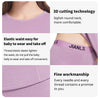 2-piece Autumn/Winter Women's Solid Color Simple Warm Underwear Set Comfortable Round Neck Long Sleeve Elastic Waist Pants Large