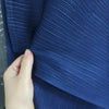 Pleated Long Trench Thin Temperament Solid Color Big Lapel Open Stitch Coat Female Coat Autumn 2C785
