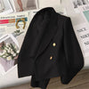 Blazer Women Short Jacket Spring Autumn Korean Casual Long Sleeved Chic Office Lady Blazers Clothing Female Top Coat