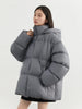 Women Down Coats Solid Loose Hooded 90 White Duck Down Down Jacket Puffs Female Outerwear Autumn Winter