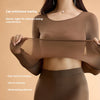Seamless Thermal Underwear Women Sexy Ladies Autumn Winter Bottoming Shirt Trousers Female Single Layer Thermal Shaping Clothes