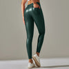 Women Black Pu Leather Pants High Waist Leather Sexy Leggings Trousers Warm Winter Leggings Fleece Trousers Women Thick Stretch