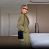 Women's Casual Versatile Office Formal Outfits Elegant Soft Shoulder Pad Blazer All Season Simple Commuter Straight Pants