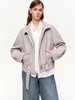 Korean Style Relaxed Motorcycle Leather Jacket Spring Casual Short Jacket for Women Sweet Cool Retro Solid