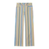 Mujer Striped Baggy Jeans Woman Low Rise Wide Leg Jeans Pants for Women Boyfriend Jeans Women Straight Women's Denim Pants